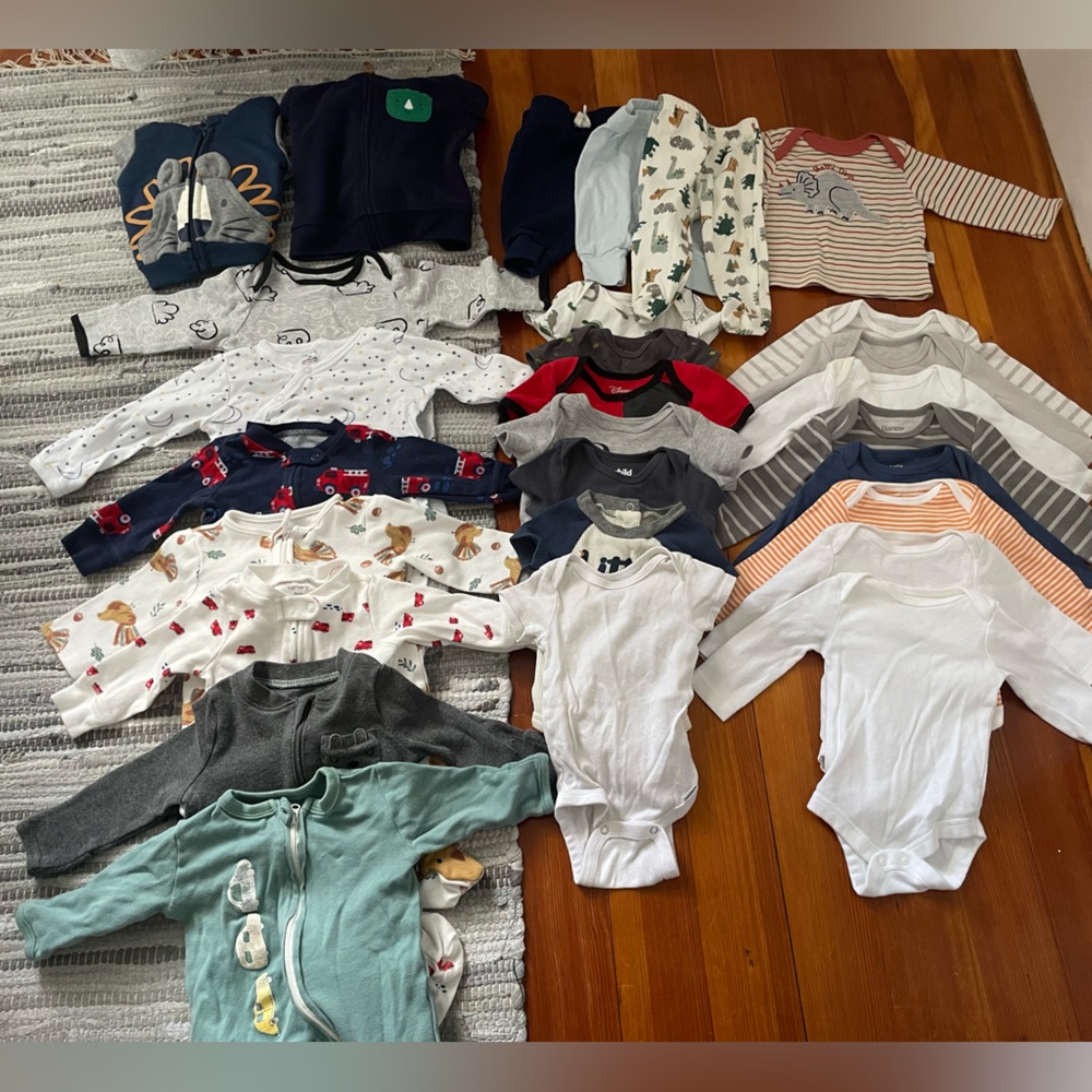 Baby Boy Clothing Lot 0-3 Months